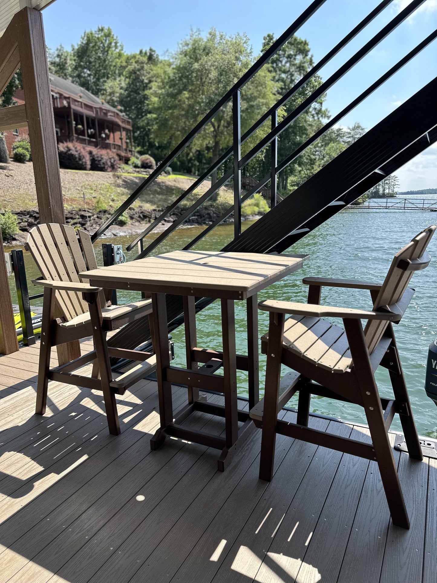 38 in. Square Tables Bar/Counter Height