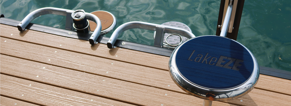 LakeEZE® Swim Stool – Custom Dock Systems